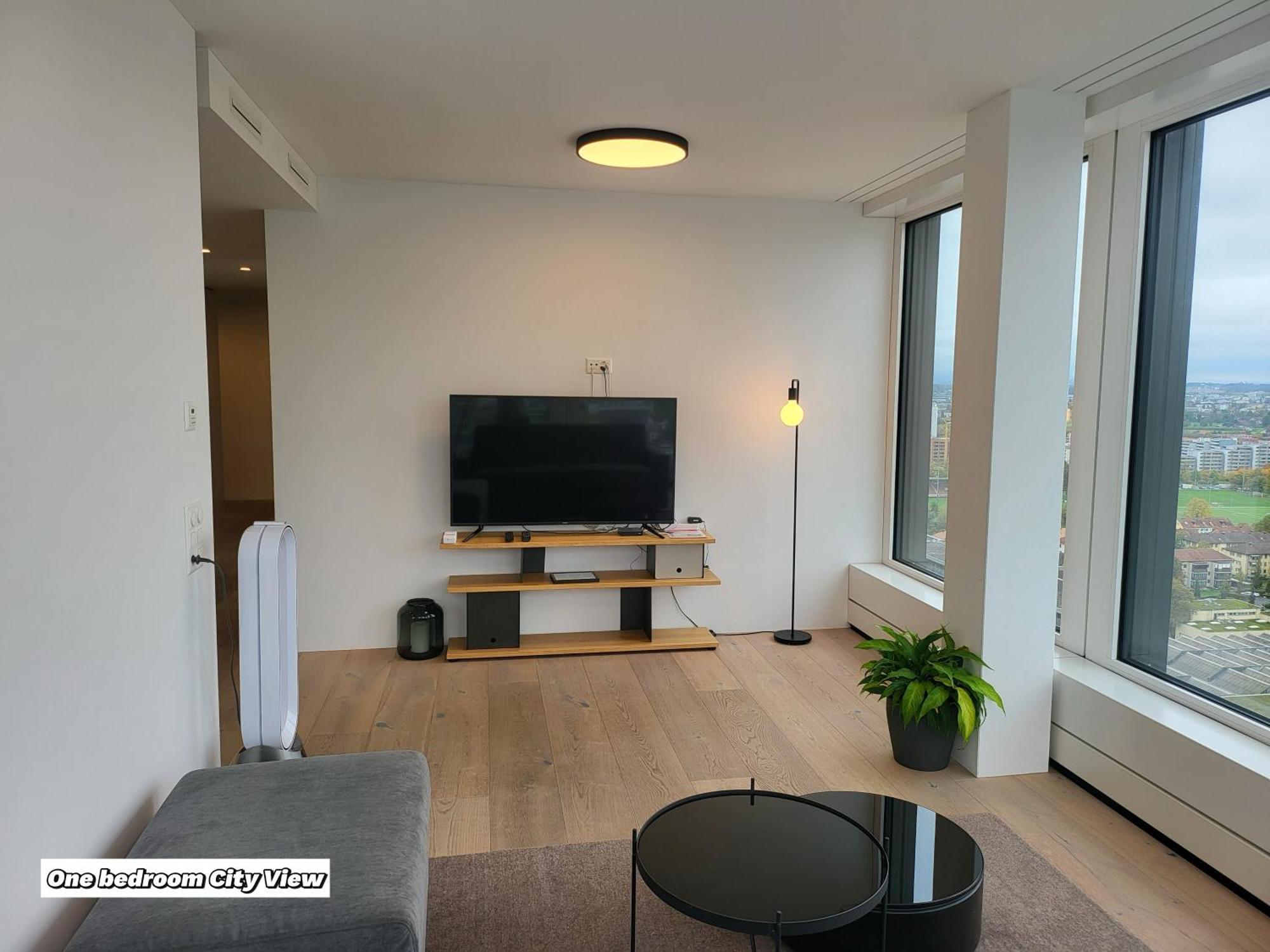 Park Tower City View Apartments Zug Bagian luar foto