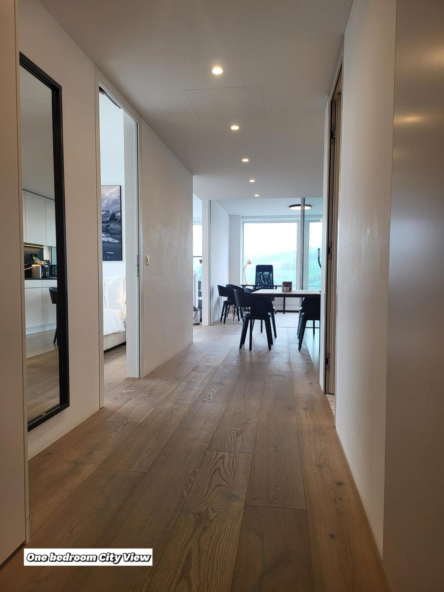 Park Tower City View Apartments Zug Bagian luar foto