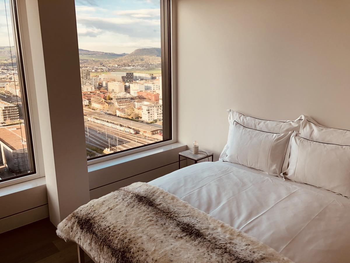 Park Tower City View Apartments Zug Bagian luar foto