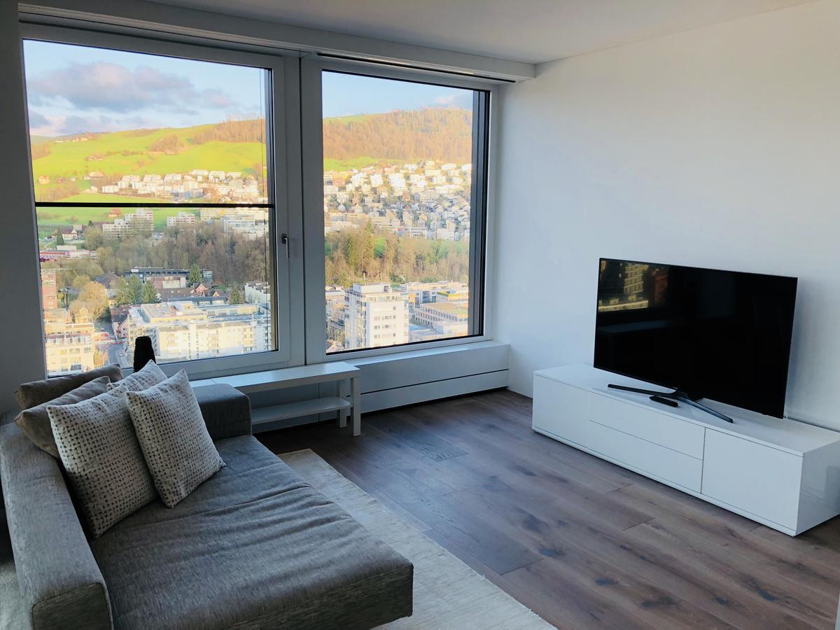 Park Tower City View Apartments Zug Bagian luar foto