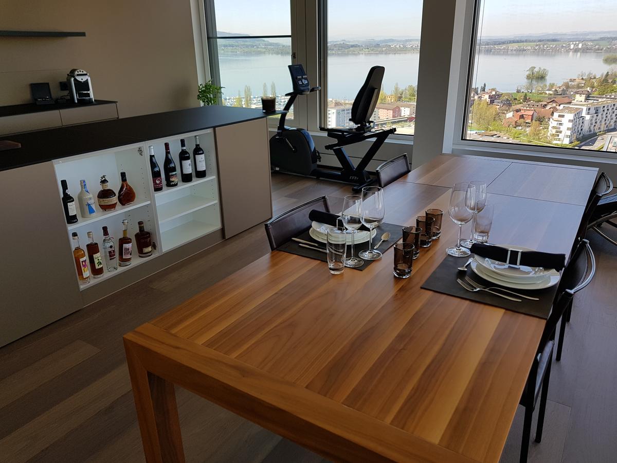 Park Tower City View Apartments Zug Bagian luar foto